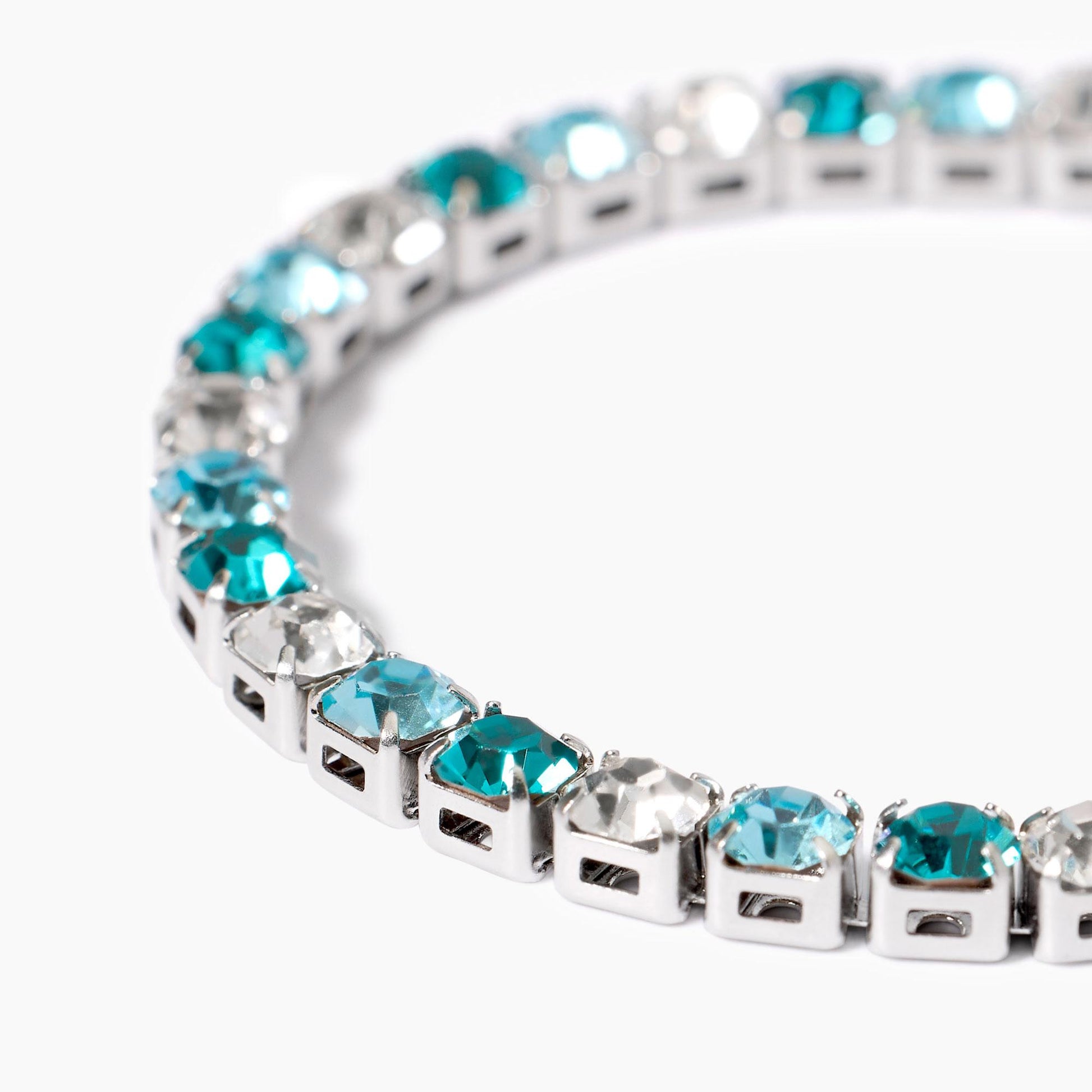 Bracciale Tennis Kidult Style 12 in Acciaio 316L con Cristalli Bicolor - 831021 3