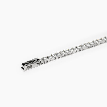 Bracciale Tennis Mabina Tennis Club in Argento 925 Rodiato con Zirconi - 533695-M 2