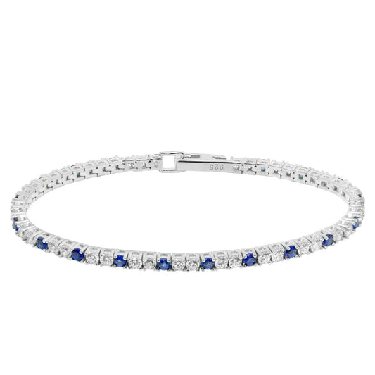 Bracciale Tennis "Tennis Lover" 120103 - Zaffiro - Chi mi ama