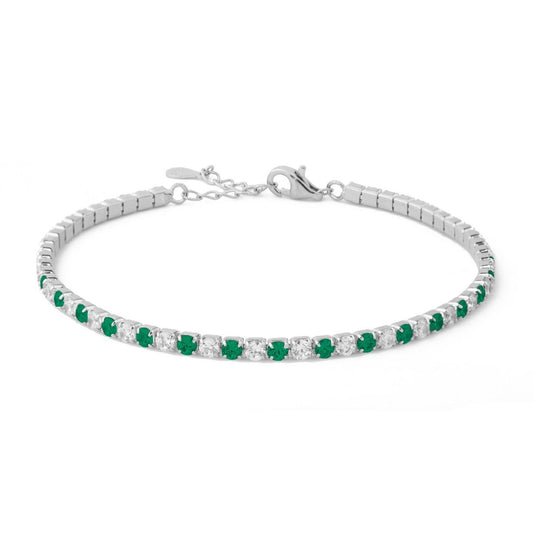 Bracciale Tennis "Tennis Lover" 120194 - Smeraldo - Chi mi ama