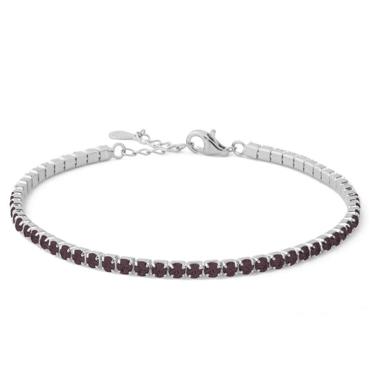 Bracciale Tennis "Tennis Lover" 120215 - Nero - Chi mi ama