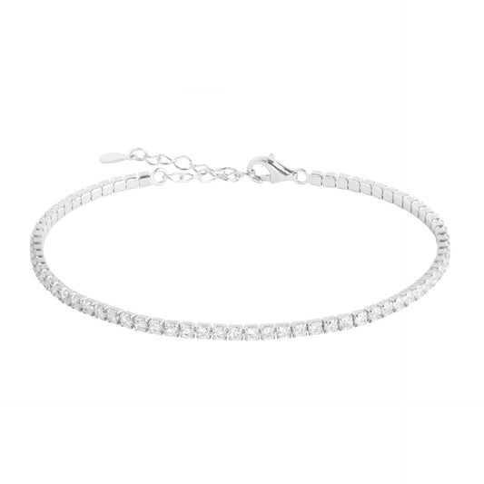 Bracciale Tennis "Tennis Lover" 120219 - Zircone e Argento - Chi mi ama