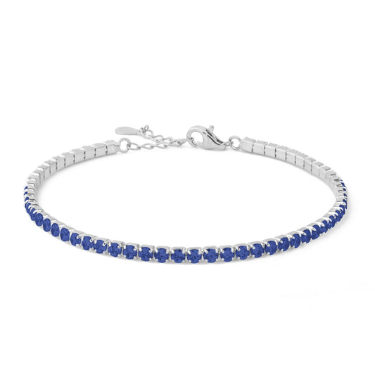 Bracciale Tennis "Tennis Lover" 120309 - Zaffiro - Chi mi ama