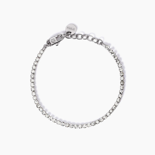 Bracciale Tennis con Cristalli Bianchi Kidult Style 11 - 831014