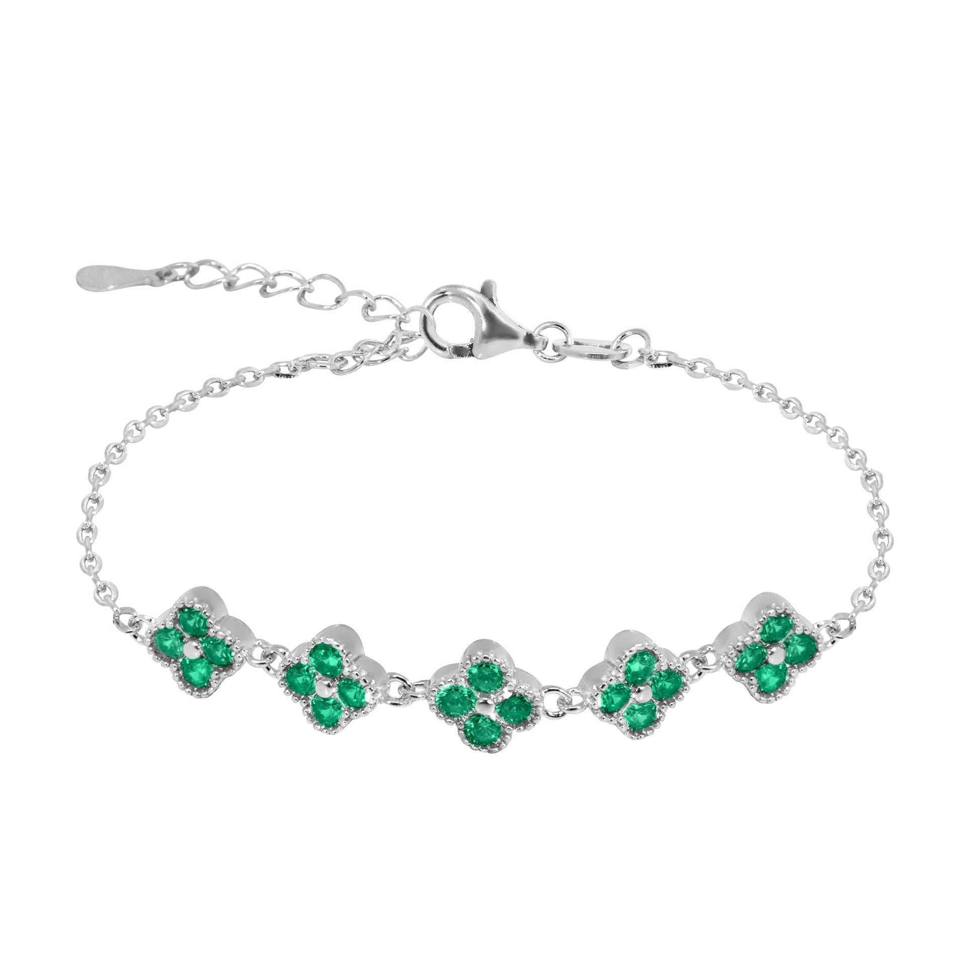 Bracciale "Tutti pazzi per il colore" 120275 - Smeraldo - Chi mi ama