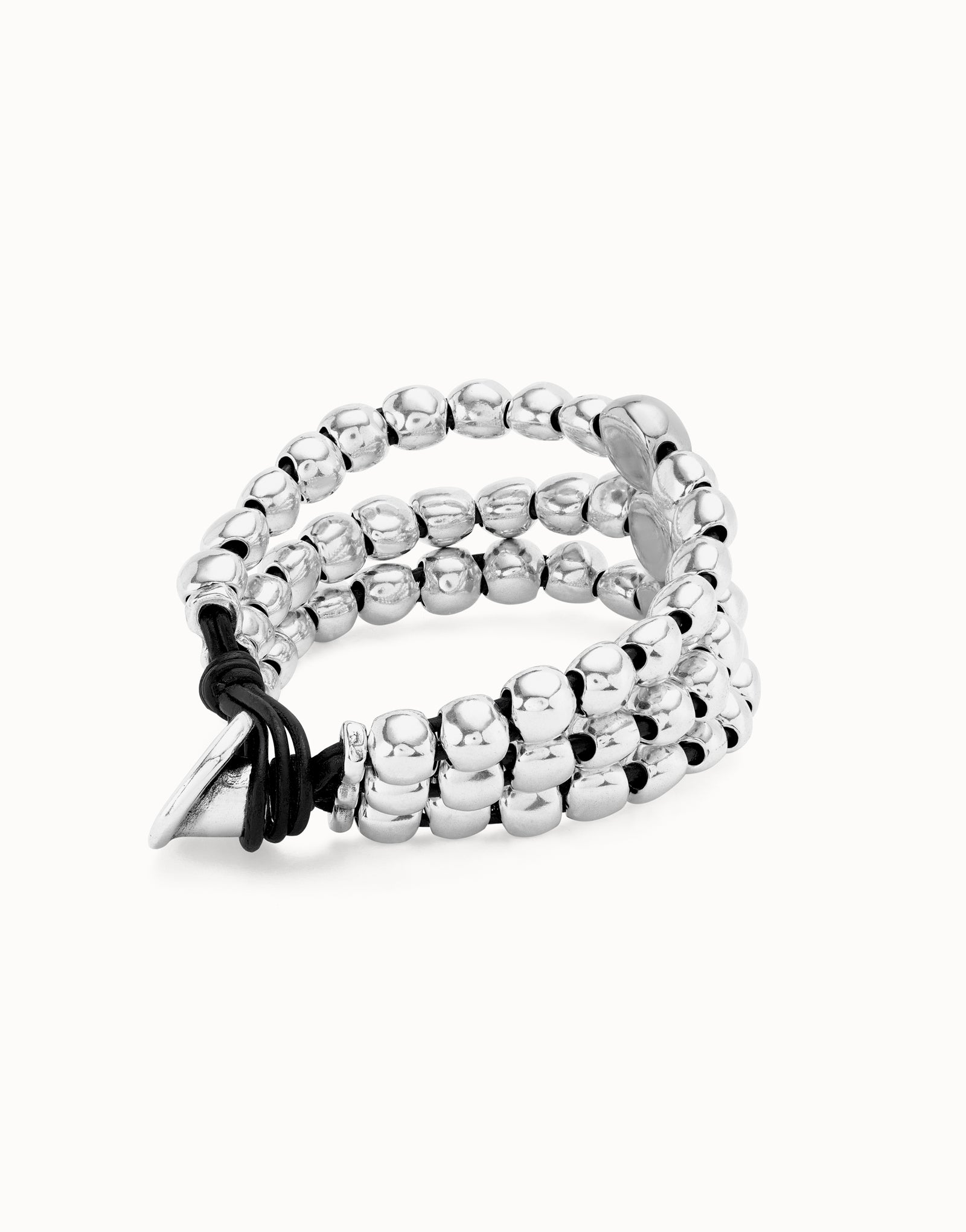 Bracciale UNOde50 Ser Intrépida Tre Fili Placcato Argento Sterling pul2550mtl0000m