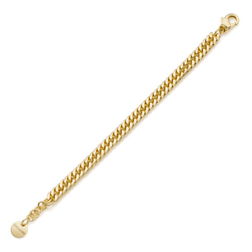 Bracciale Unoaerre Grumetta Doppia Diamantata Dorata 2370