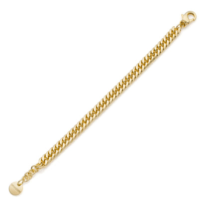 Bracciale Unoaerre Grumetta Doppia Diamantata Dorata 2370
