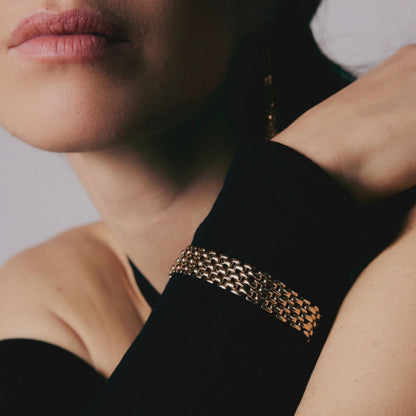 Bracciale Unoaerre Panther in Bronzo Dorato da Donna – 2207