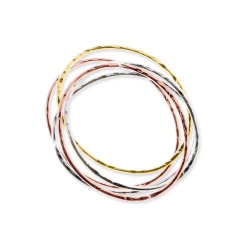 Bracciale Unoaerre Rigido Tre Colori 0381