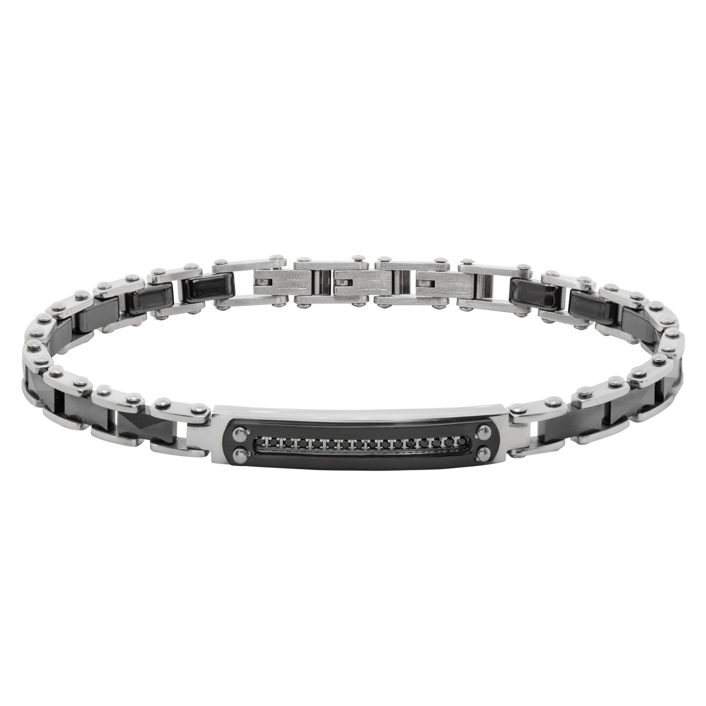 Bracciale Uomo Chimiama Gioielli in Acciaio e Ceramica | Cod. 120346