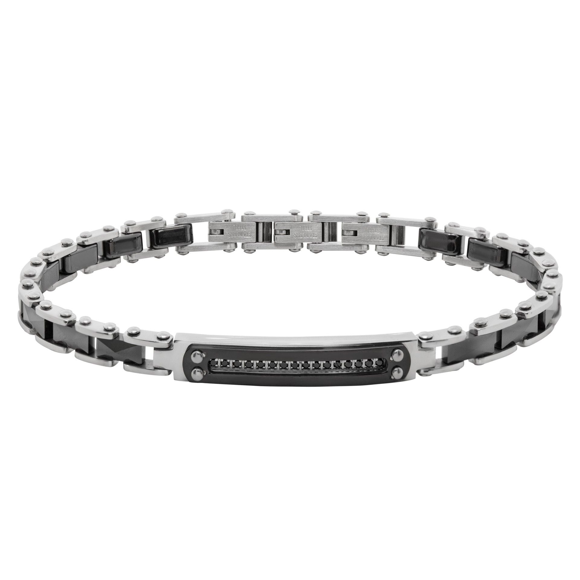 Bracciale Uomo Chimiama Gioielli in Acciaio e Ceramica | Cod. 120346