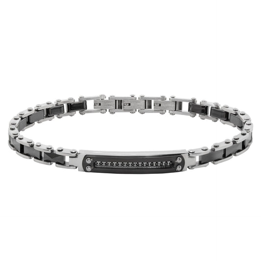 Bracciale Uomo Chimiama Gioielli in Acciaio e Ceramica | Cod. 120346