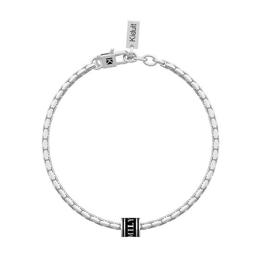 Bracciale Uomo Kidult in Acciaio con Scritta "MY FAMILY" - 732378