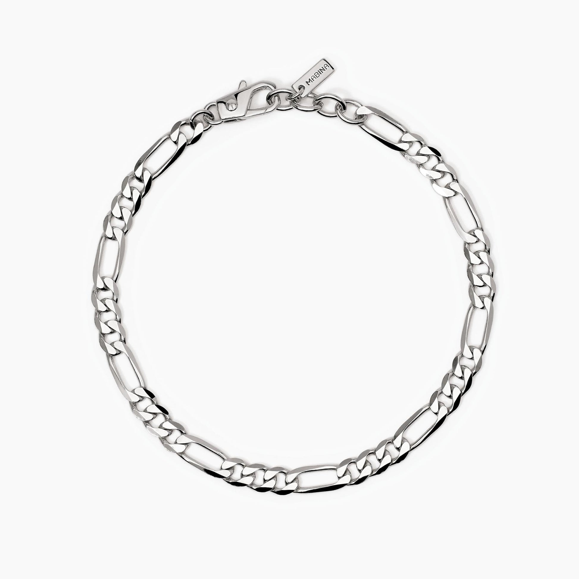 Bracciale Uomo Mabina Millennium in Argento 925 Rodiato - 533831