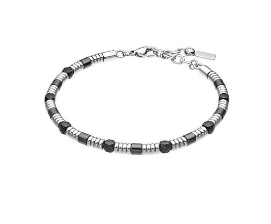 Bracciale Uomo Zancan Acciaio Multicolor Onice UHB131