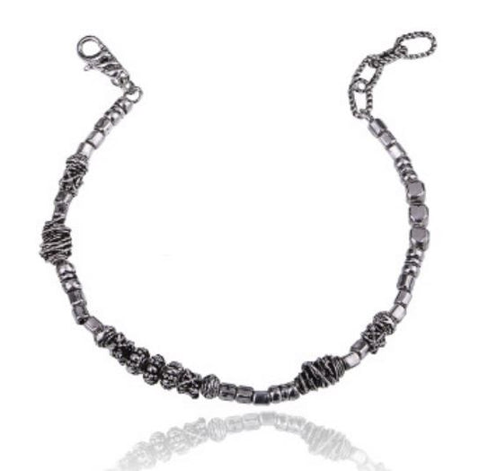 Bracciale Uomo in Argento - Giacomo Burroni - MBC0005