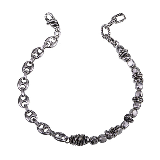 Bracciale Uomo in Argento - Giacomo Burroni - MBC0013
