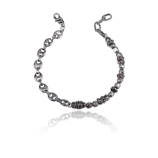 Bracciale Uomo in Argento - Giacomo Burroni - MBC0109