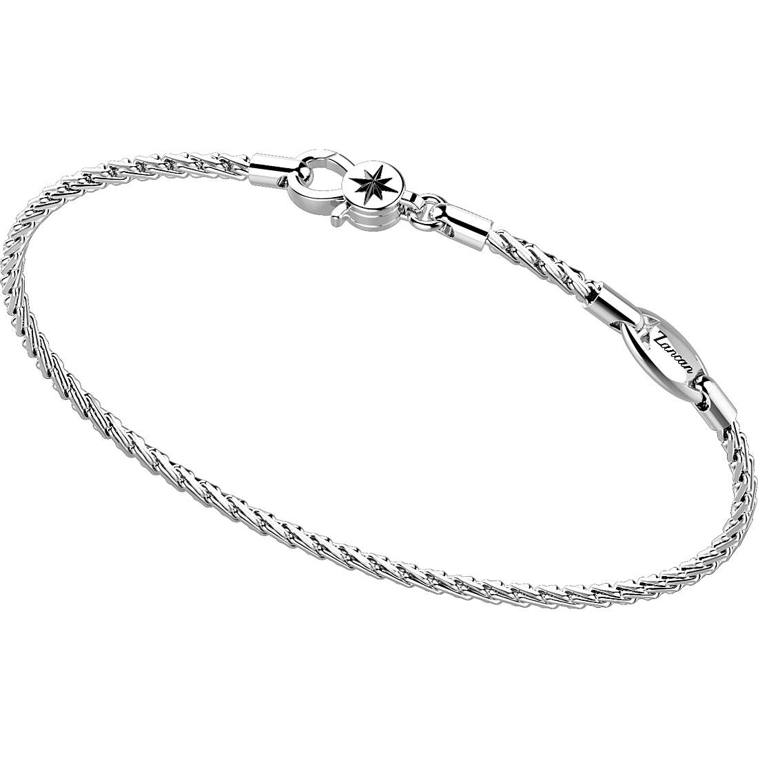 Bracciale Zancan Uomo Insignia 925 Rosa Dei Venti EXB755-L
