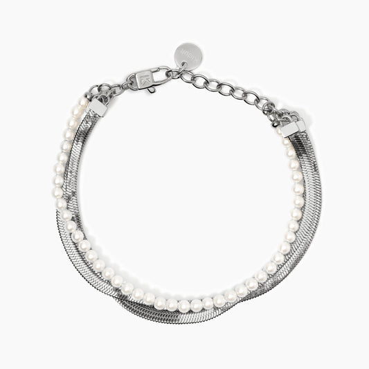 Bracciale con Catena e Perle Conchiglia Kidult Style 14 - 831045