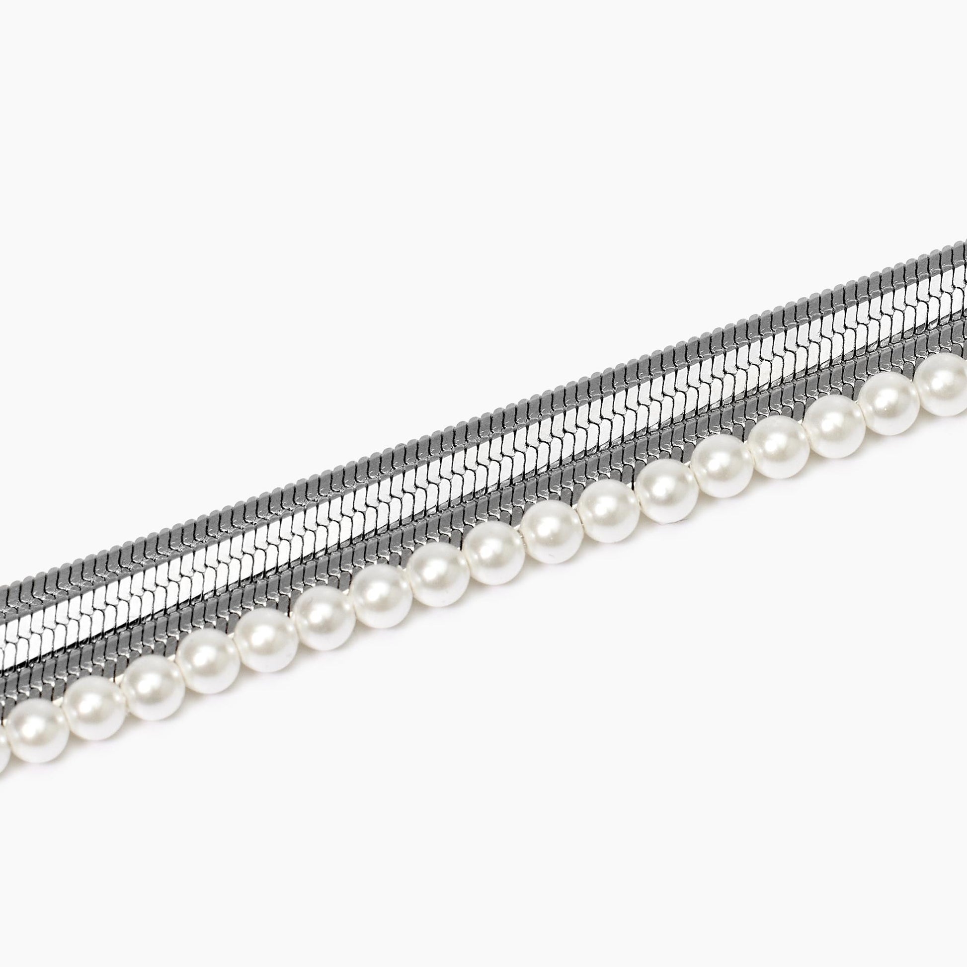 Bracciale con Catena e Perle Conchiglia Kidult Style 14 - 831045