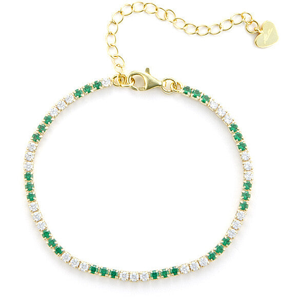 Bracciale da donna 4US Cesare Paciotti in acciaio lucido con catena a maglia e pendente centrale rotondo con logo pugnale - Alfano Gioielli