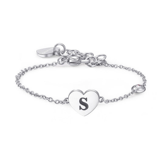 Bracciale_in_Acciaio_con_Lettera_S_-_S_Agapo-_SCK135