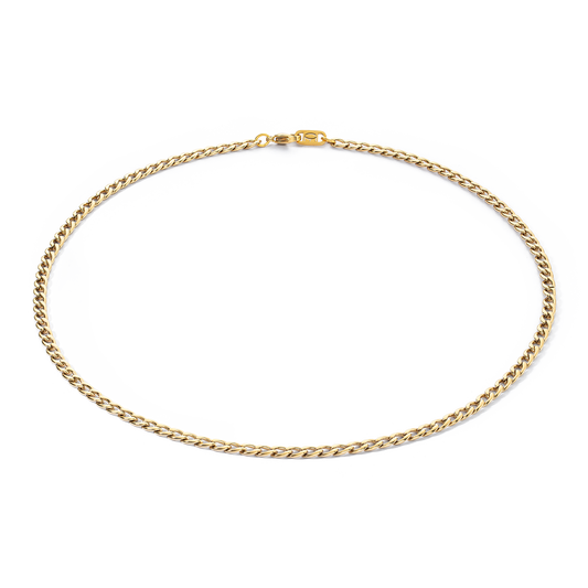 Catena di prolunga COEUR DE LION in acciaio inox dorato 50 cm - 8600881600