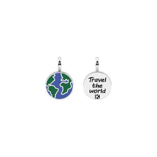 Charm Kidult Symbols Pianeta Terra Smaltato 9,5 mm - 741232
