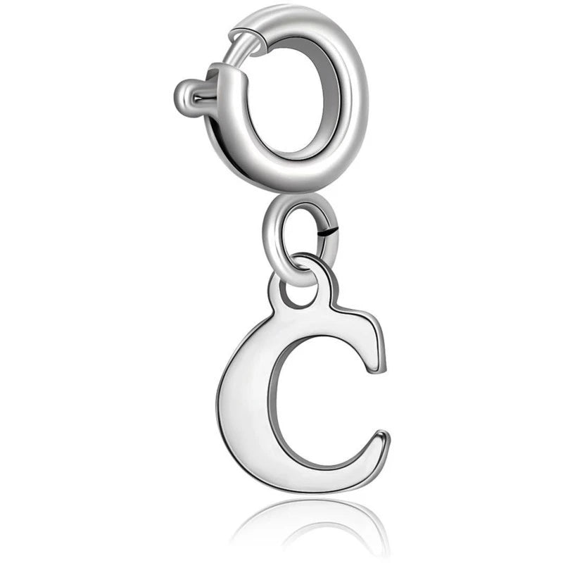 Charm Lettera C in Acciaio - S'Agapò - SHAR0C