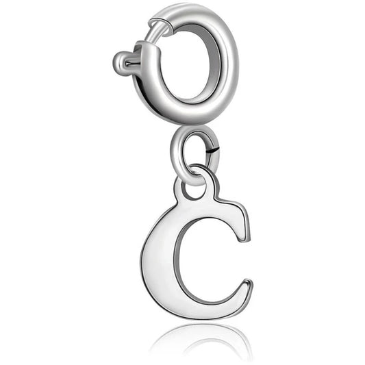 Charm Lettera C in Acciaio - S'Agapò - SHAR0C
