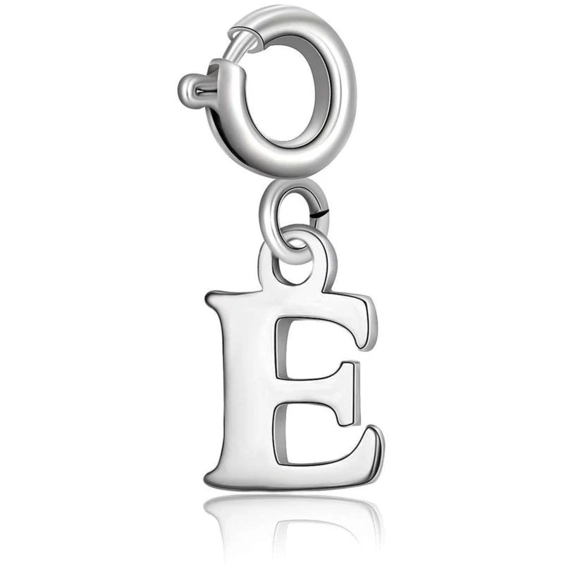 Charm Lettera E in Acciaio - S'Agapò - SHAR0E