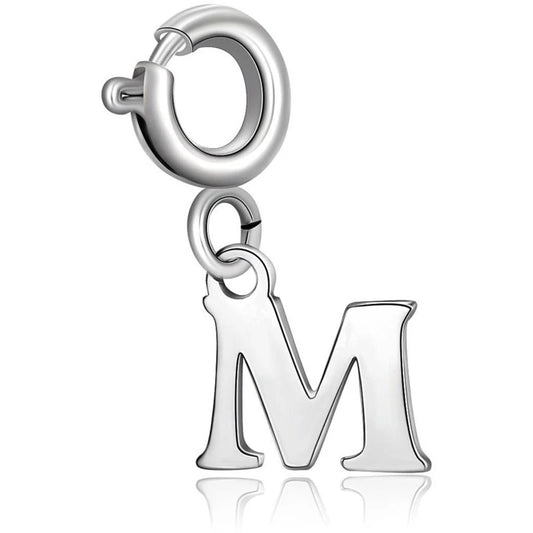 Charm Lettera M in Acciaio - S'Agapò - SHAR0M