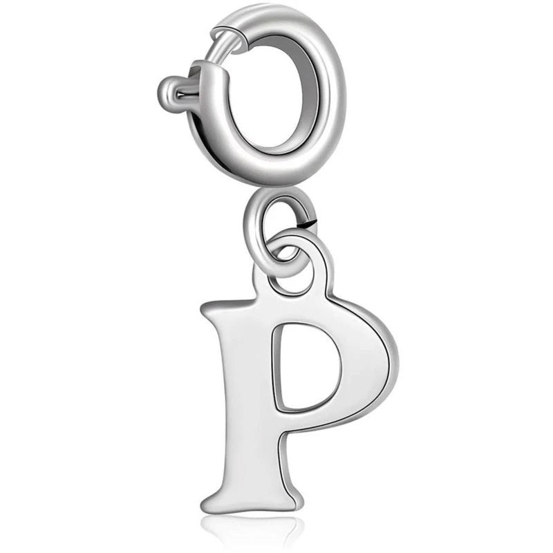 Charm Lettera P in Acciaio - S'Agapò - SHAR0P