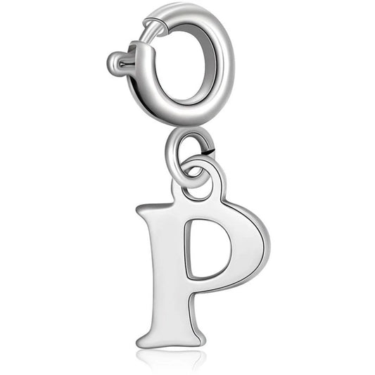 Charm Lettera P in Acciaio - S'Agapò - SHAR0P