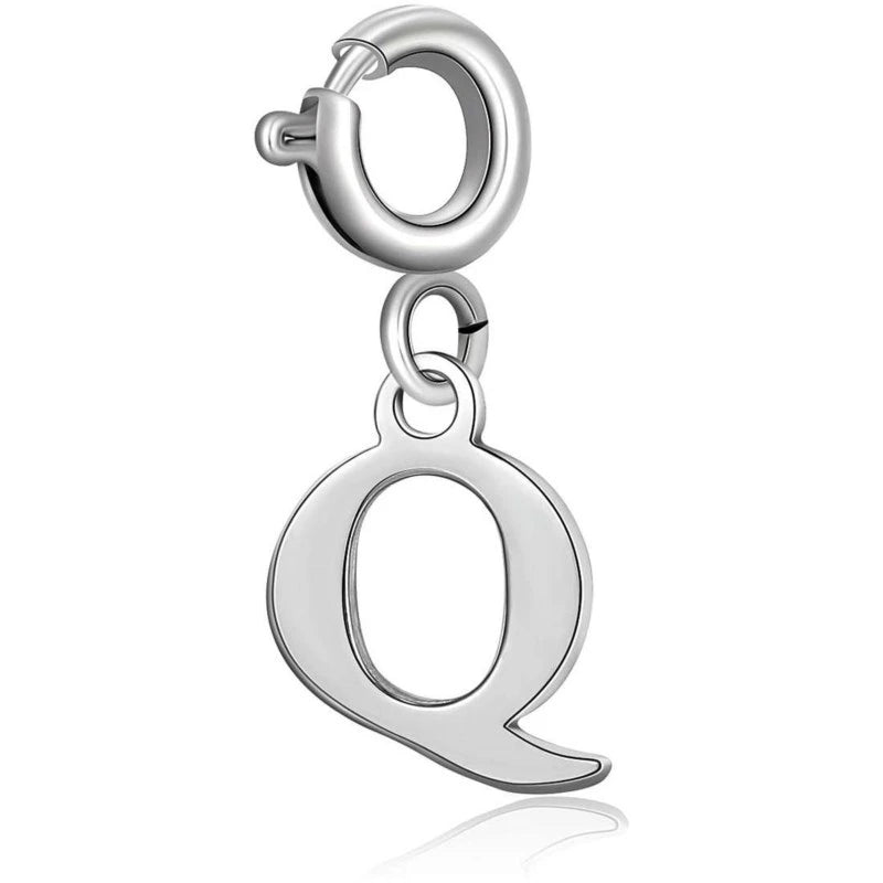 Charm Lettera Q in Acciaio - S'Agapò - SHAR0Q