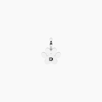 Charm Zampetta con Cristalli in Acciaio Kidult 741145 – Zampa
