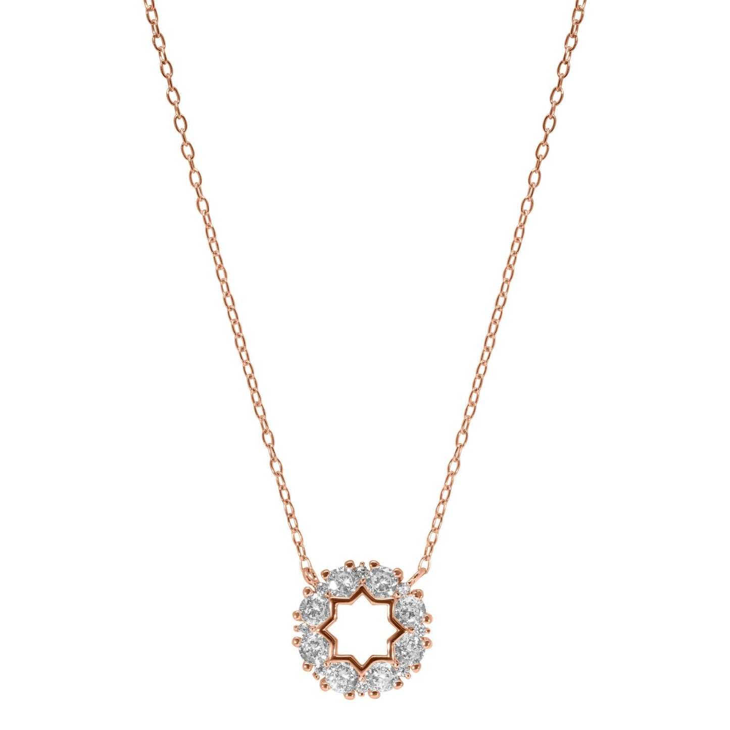 Collana CHI MI AMA in Argento Placcato Oro Rosa | Cod. 130173