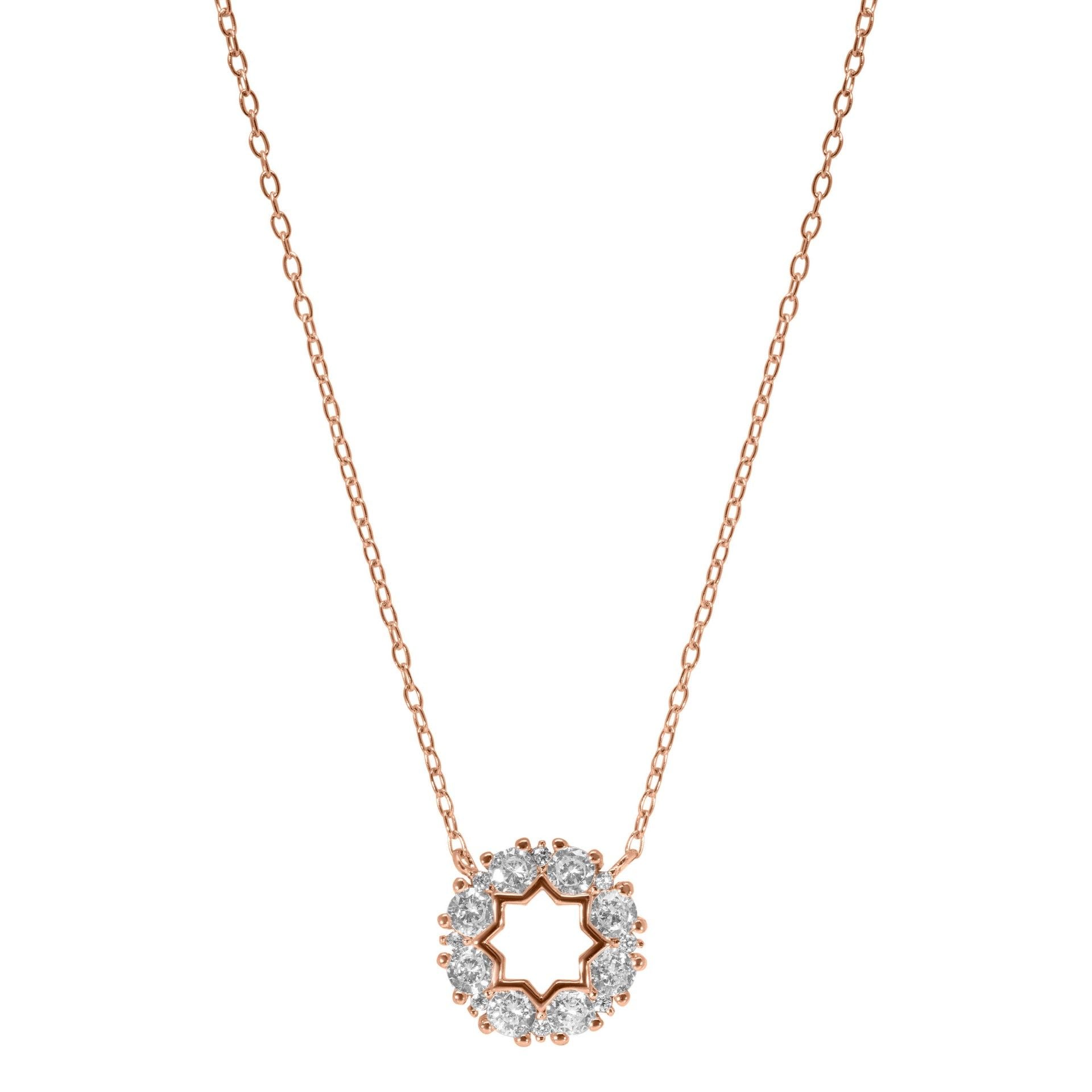 Collana CHI MI AMA in Argento Placcato Oro Rosa | Cod. 130173