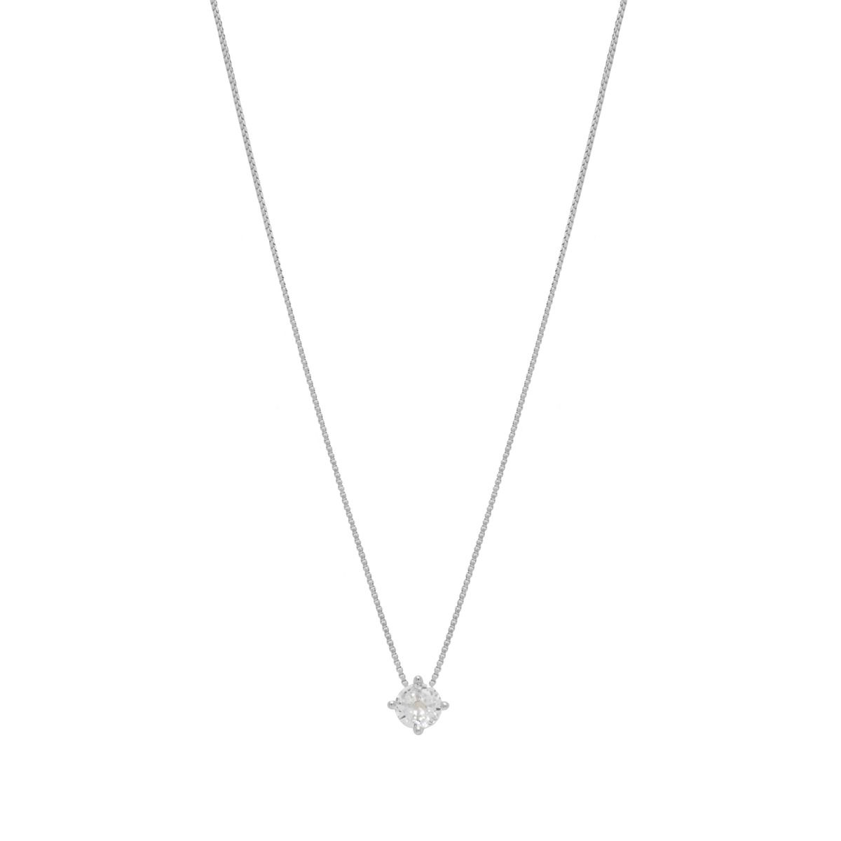 Collana Chimia Gioielli con Punto Luce in Zircone | Cod. 130019