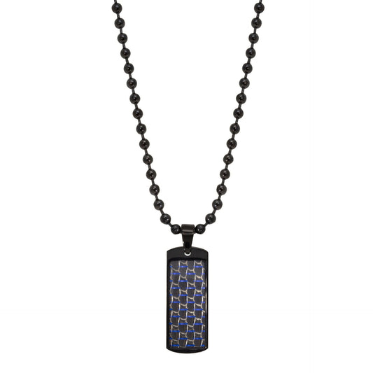 Collana Chimiama Gioielli in Acciaio PVD Nero per Uomo | Cod. 130206
