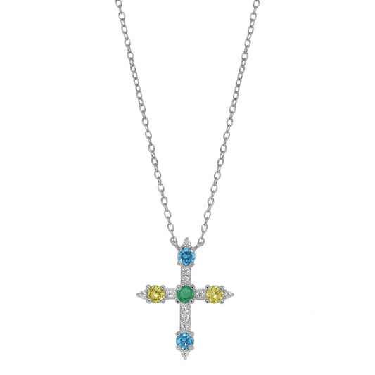 Collana Chimiama Gioielli in Argento Multicolore | Cod. 130218