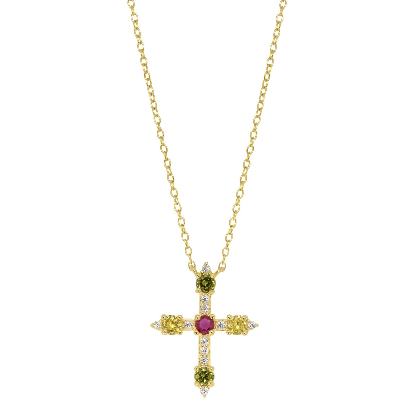Collana Chimiama Gioielli in Argento con Finitura Oro Giallo Multicolore | Cod. 130219
