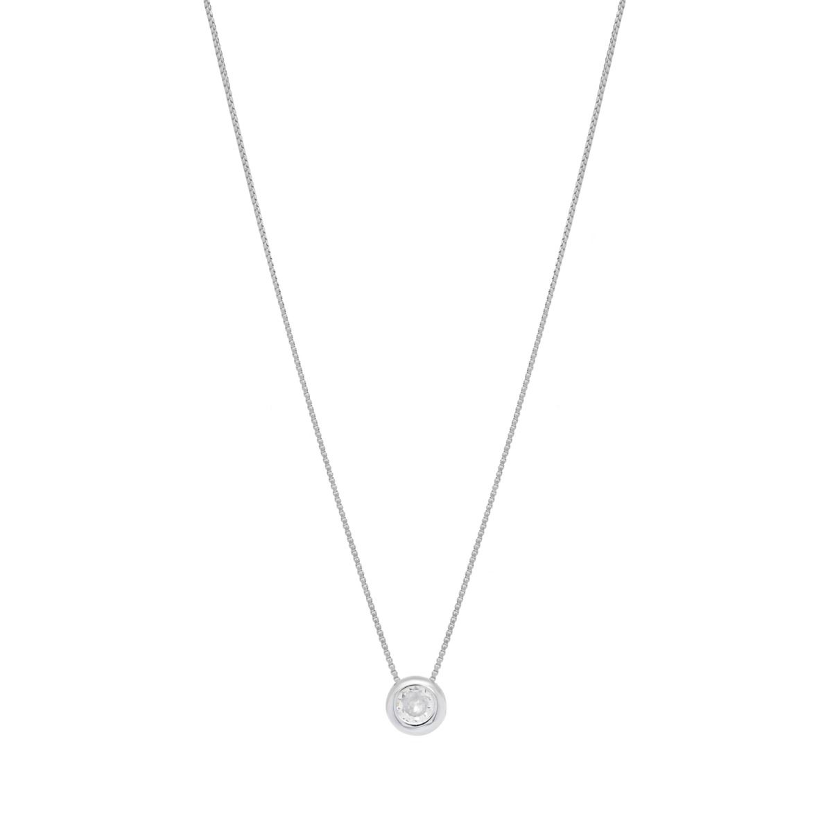 Collana Chimiama Gioielli in Argento con Punto Luce Zircone | Cod. 130015