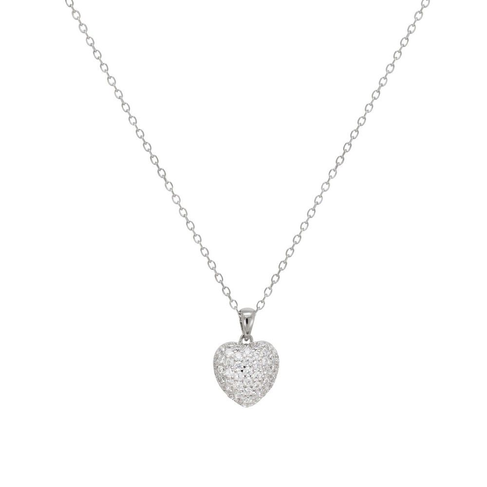 Collana Chimiama in Argento 925 con Pavé - Codice: 130245