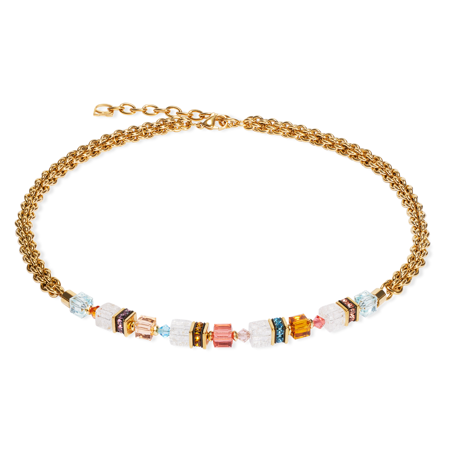 Collana Coeur De Lion GeoCUBE® Fusion Summer Oro-Sunset | Cod. 3021101546