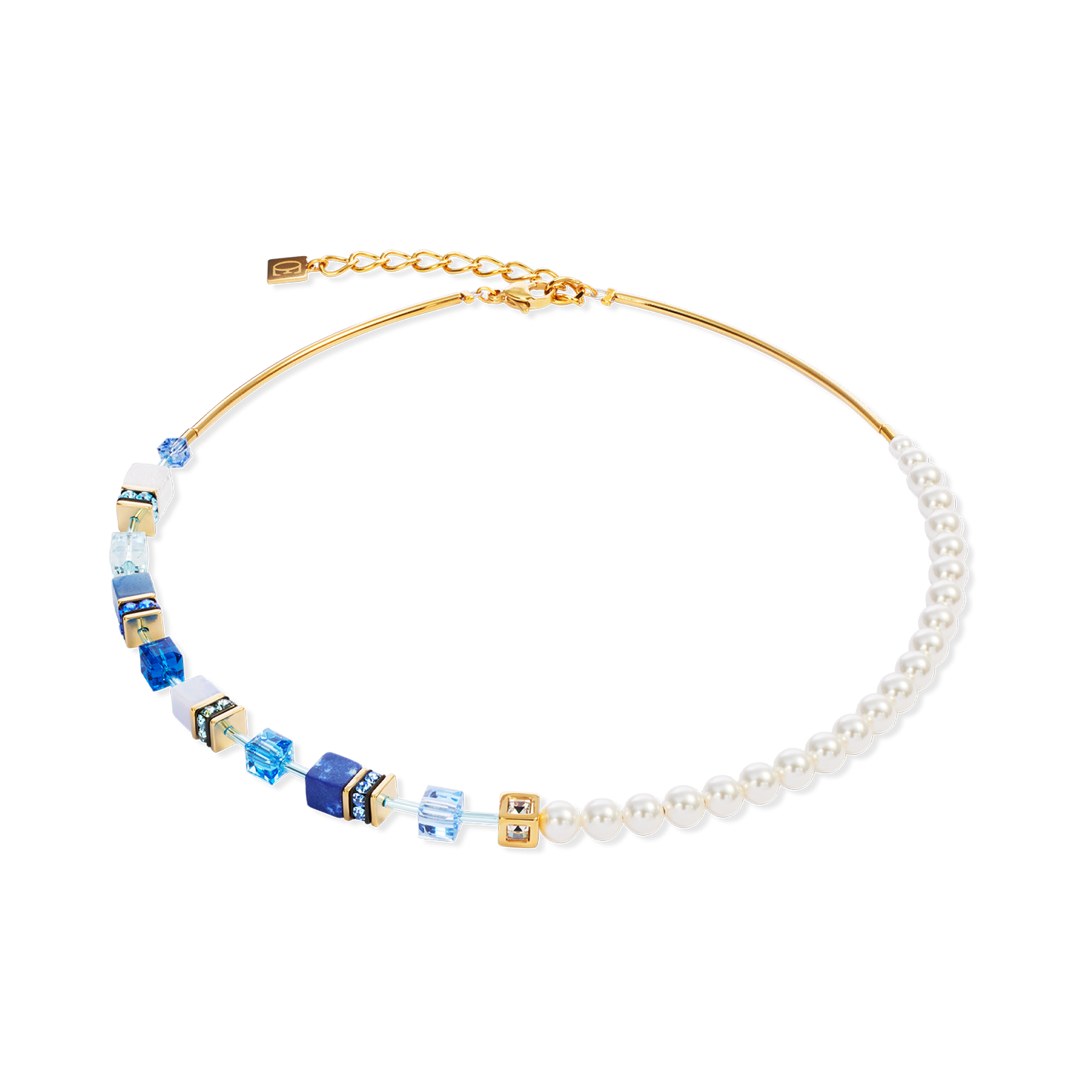 Collana Coeur De Lion GeoCUBE® Precious Fusion Pearls Blu | Cod. 5086100716