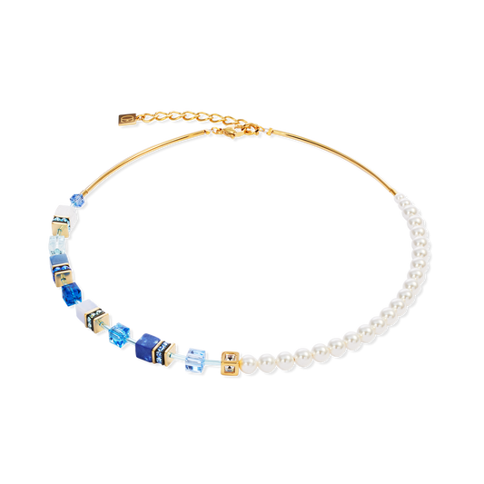 Collana Coeur De Lion GeoCUBE® Precious Fusion Pearls Blu | Cod. 5086100716