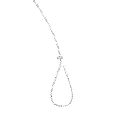 Collana base Kidult in acciaio silver con catena a maglia diamantata per inserimento ciondoli e charm personalizzati - Alfano Gioielli Gioielleria Palermo.